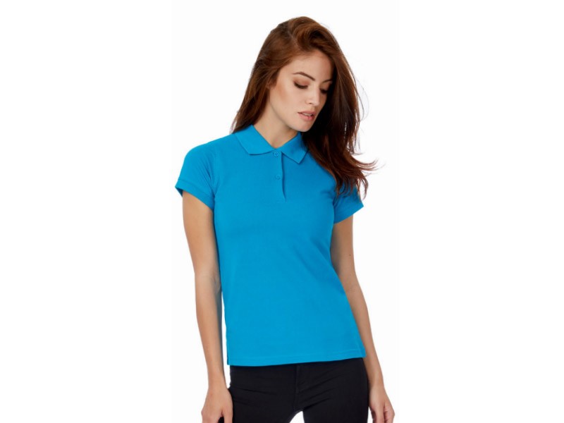 Polo de Cor de Senhora 100% Algodo | 180 Gramas