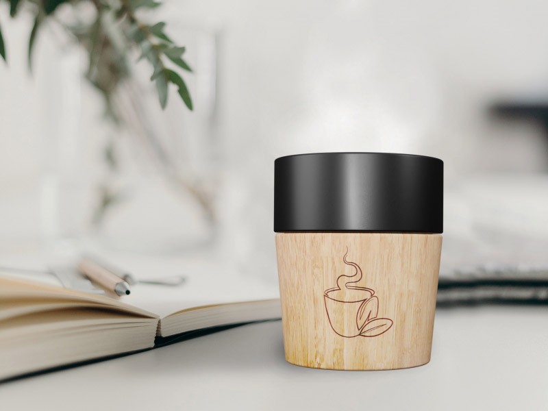 Caneca de Caf Magntica em Cermica SCX | 150 ML